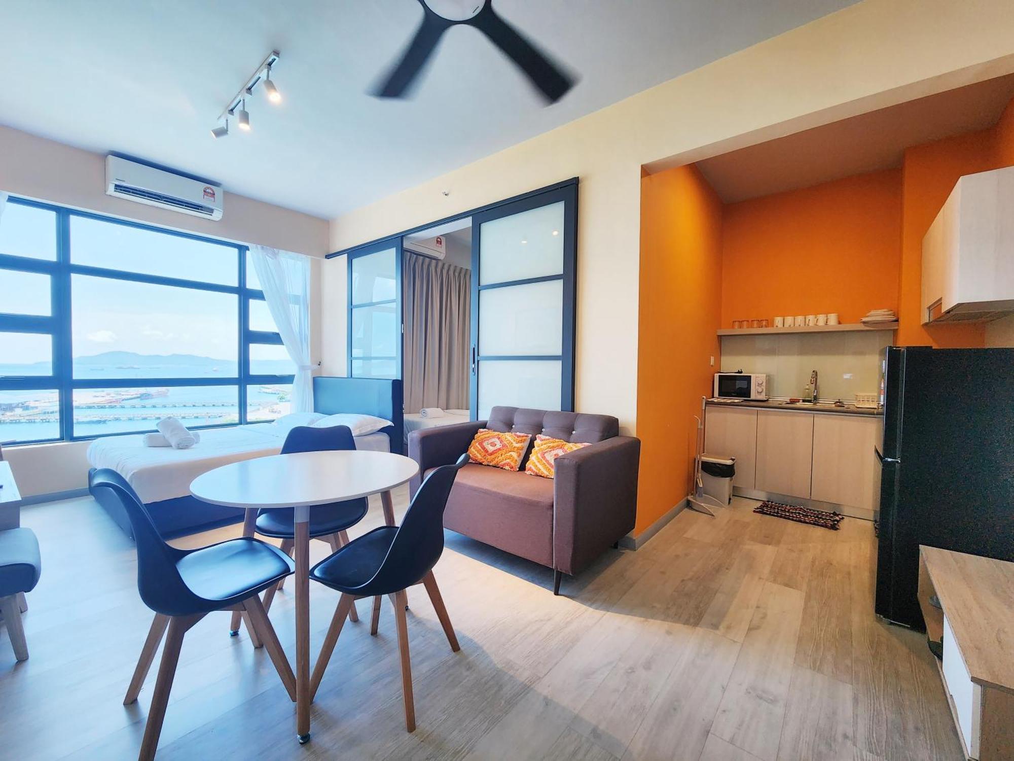 Jesselton Quay Kota Kinabalu City Centre By Lw Suites Cameră foto