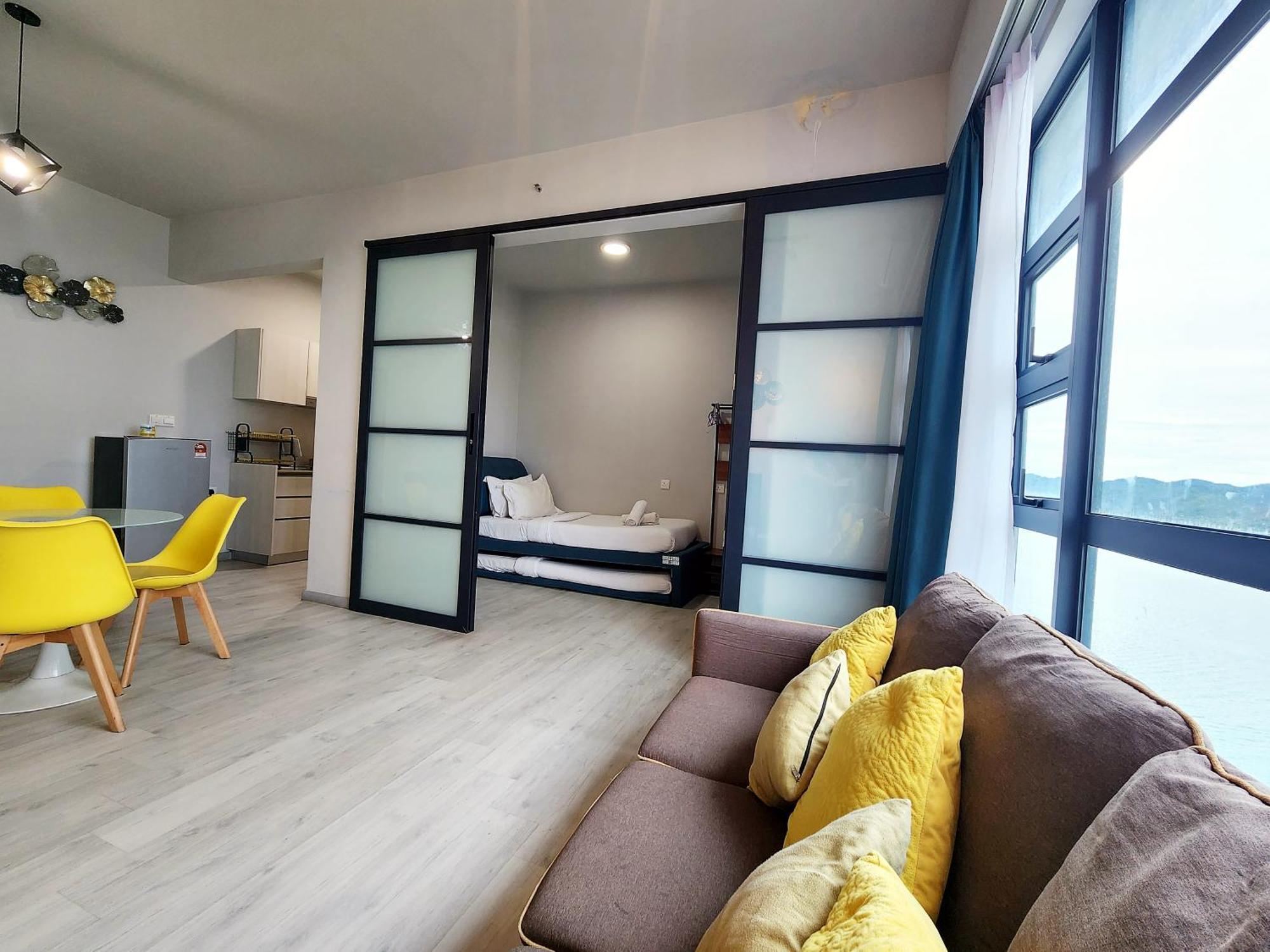 Jesselton Quay Kota Kinabalu City Centre By Lw Suites Cameră foto